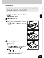 Предварительный просмотр 41 страницы Toshiba e-studio 160 Operator'S Manual For Copying Functions