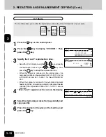 Предварительный просмотр 48 страницы Toshiba e-studio 160 Operator'S Manual For Copying Functions