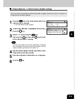 Предварительный просмотр 55 страницы Toshiba e-studio 160 Operator'S Manual For Copying Functions