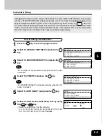 Предварительный просмотр 87 страницы Toshiba e-studio 160 Operator'S Manual For Copying Functions