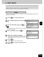 Предварительный просмотр 101 страницы Toshiba e-studio 160 Operator'S Manual For Copying Functions