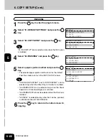 Предварительный просмотр 104 страницы Toshiba e-studio 160 Operator'S Manual For Copying Functions