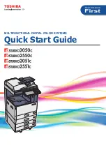 Toshiba E studio 2010C Quick Start Manual preview
