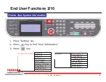 Preview for 64 page of Toshiba e-Studio 223CS Technical Training Manual