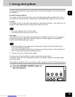 Предварительный просмотр 47 страницы Toshiba E-STUDIO 232 Operator'S Manual