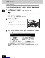 Предварительный просмотр 70 страницы Toshiba E-STUDIO 232 Operator'S Manual