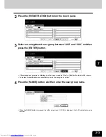 Предварительный просмотр 215 страницы Toshiba E-STUDIO 232 Operator'S Manual