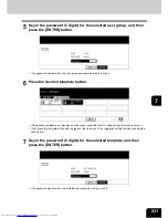 Предварительный просмотр 233 страницы Toshiba E-STUDIO 232 Operator'S Manual