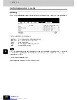 Предварительный просмотр 256 страницы Toshiba E-STUDIO 232 Operator'S Manual