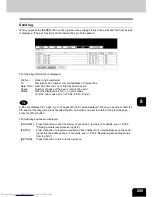 Предварительный просмотр 257 страницы Toshiba E-STUDIO 232 Operator'S Manual