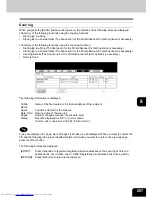 Предварительный просмотр 259 страницы Toshiba E-STUDIO 232 Operator'S Manual