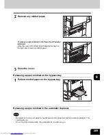 Предварительный просмотр 291 страницы Toshiba E-STUDIO 232 Operator'S Manual