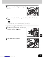 Предварительный просмотр 309 страницы Toshiba E-STUDIO 232 Operator'S Manual