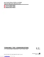 Preview for 364 page of Toshiba e-STUDIO 352 Operator'S Manual