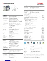 Предварительный просмотр 8 страницы Toshiba e-studio 3540c Brochure & Specs