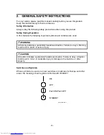 Preview for 5 page of Toshiba e-STUDIO 4500c Service Manual