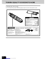 Предварительный просмотр 8 страницы Toshiba e-STUDIO 4511 Operator'S Manual