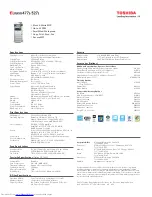 Preview for 6 page of Toshiba E-studio 477s Specifications