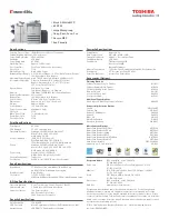 Preview for 8 page of Toshiba e-studio 656G User Manual