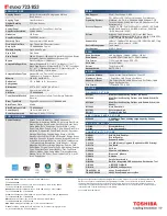 Предварительный просмотр 8 страницы Toshiba e-STUDIO 723 Brochure & Specs