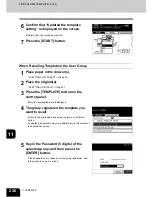 Предварительный просмотр 238 страницы Toshiba e-STUDIO FASTstart 200L Operator'S Manual