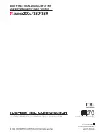 Предварительный просмотр 316 страницы Toshiba e-STUDIO FASTstart 200L Operator'S Manual