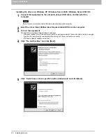 Preview for 22 page of Toshiba E-STUDIO2006 Software Installation Manual