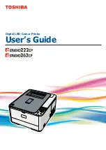 Preview for 1 page of Toshiba e-STUDIO222CP User Manual