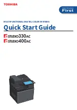 Toshiba e-STUDIO330AC Quick Start Manual preview