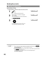 Preview for 44 page of Toshiba e-STUDIO50F Operator'S Manual