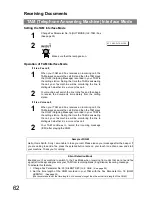 Preview for 62 page of Toshiba e-STUDIO50F Operator'S Manual