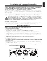 Preview for 5 page of Toshiba E2533DB User Manual