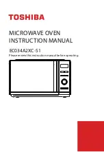 Preview for 1 page of Toshiba EC034A2XC-S1 Instruction Manual