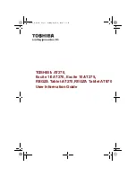 Toshiba Ecxite 10 AT270 User'S Information Manual preview