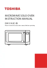 Preview for 1 page of Toshiba EM131A5C-BS Instruction Manual