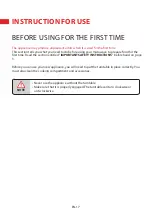 Preview for 20 page of Toshiba EM131A5C-BS Instruction Manual