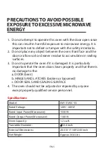 Preview for 6 page of Toshiba EM131A5C-SS Instruction Manual