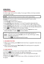 Preview for 24 page of Toshiba EM131A5C-SS Instruction Manual