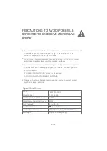 Preview for 1 page of Toshiba EM925A5A-BS User Manual