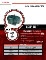 Toshiba EQP III 300 Series Brochure & Specs preview