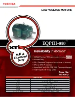 Preview for 1 page of Toshiba EQPIII-840 Product Brochure