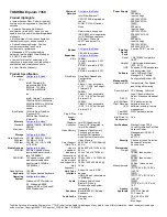 Toshiba Equium 7350D Specification Sheet preview