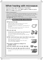 Preview for 22 page of Toshiba ER-TD5000HK Instruction Manual