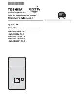 Preview for 132 page of Toshiba ESTIA HWS-1102H-E Engineering Data