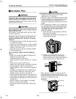 Предварительный просмотр 8 страницы Toshiba ESTIA HWS-1102H-E Installation Manual