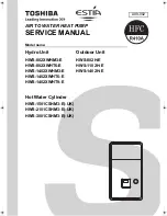 Preview for 1 page of Toshiba ESTIA HWS-1102H-E Service Manual