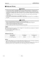 Preview for 14 page of Toshiba ESTIA HWS-1402XWHM3-E Installation Manual