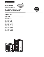 Preview for 134 page of Toshiba ESTIA HWS-1501CSHM3-E Data Book