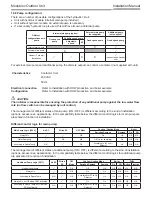 Preview for 73 page of Toshiba Estia RUA-CP1701H Installation Manual