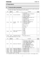 Предварительный просмотр 8 страницы Toshiba EtherNet/IP Modbus IPE002Z Function Manual